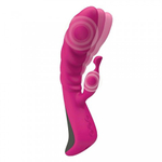 Вибратор-кролик Trigger розовый Adrien Lastic (20.7 *4 см.)