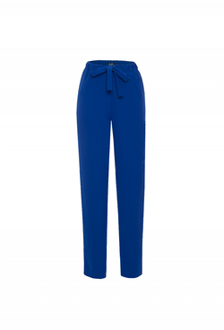 Брюки из крепа электрик 20-18SS