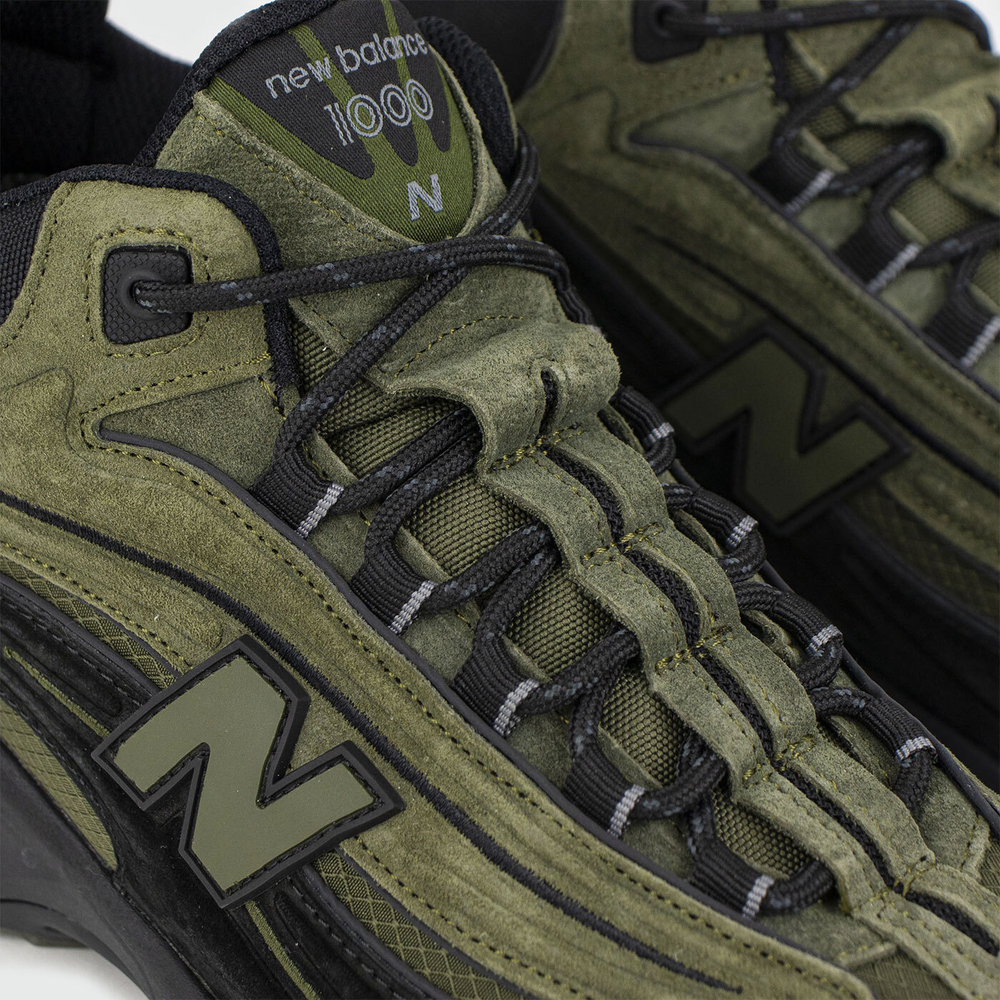 Кроссовки New Balance 1000 Green Black Thermo