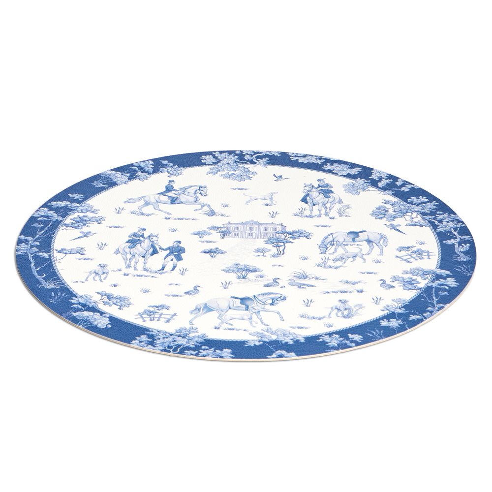 НАБОР ПОДСТАНОВОЧНЫХ САЛФЕТОК "DE JOUY" ИЗ 2 ШТ., ДИАМЕТР=38 СМ