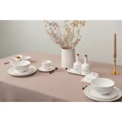 Набор из 2 чайных пар белого цвета Kitchen Spirit 275мл