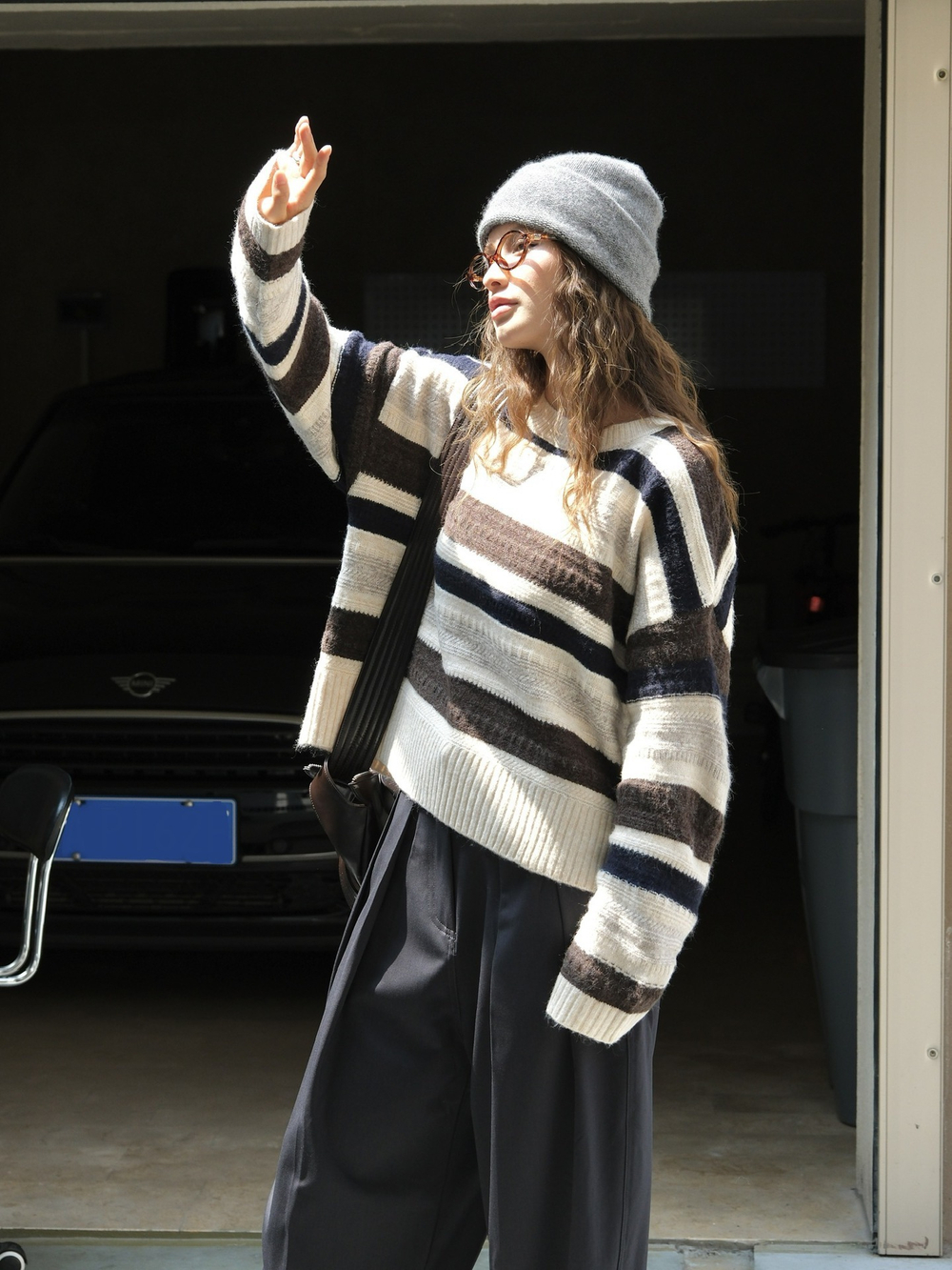 Полосатый свитер