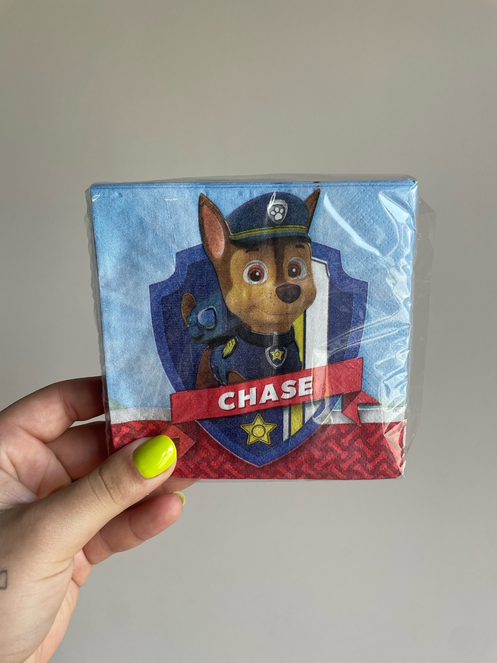 Салфетка Щенячий Патруль 13см 16шт/А