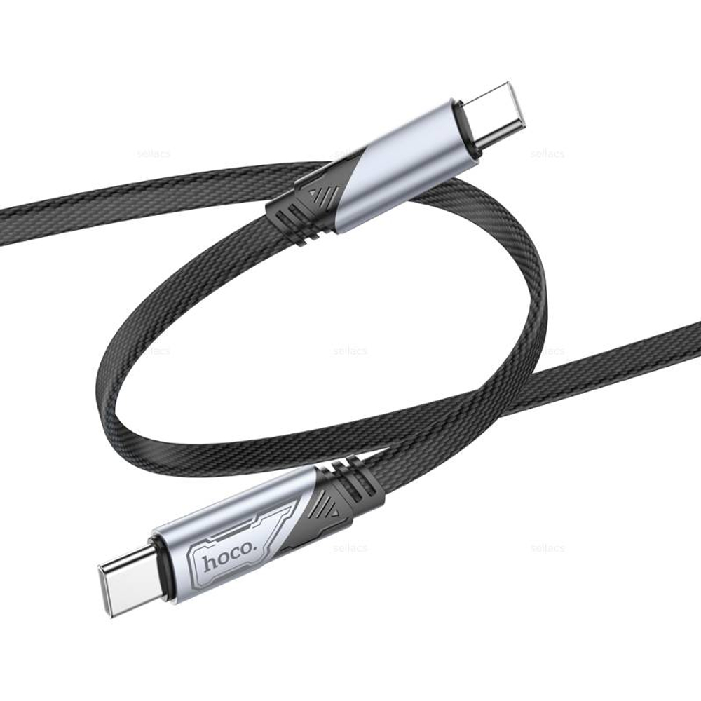 Кабель Type-C на Type-C Hoco U119 (black) (Краснодар склад)