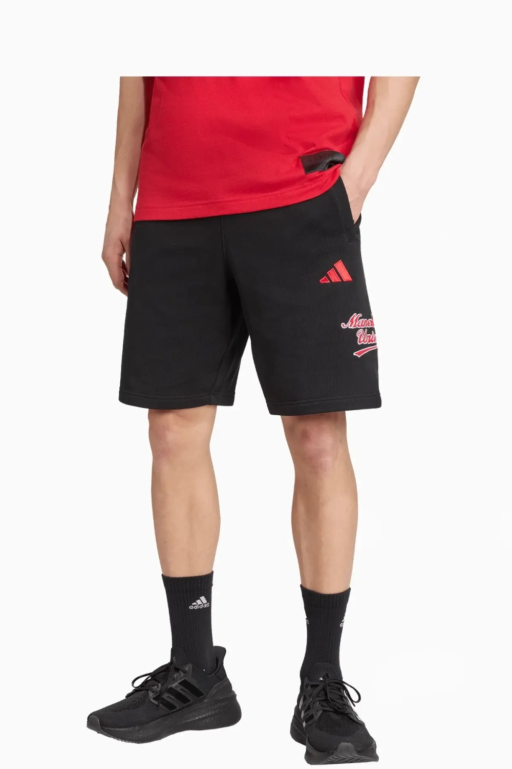 Шорты adidas Manchester United 25/26 US - черный