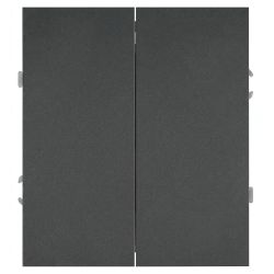 Переключатель ЭРА Arktik 16-1106-06 двойной 10АХ-250В графит | Эра Arktik