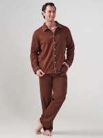 Пижама мужская "Лен" (классическая)