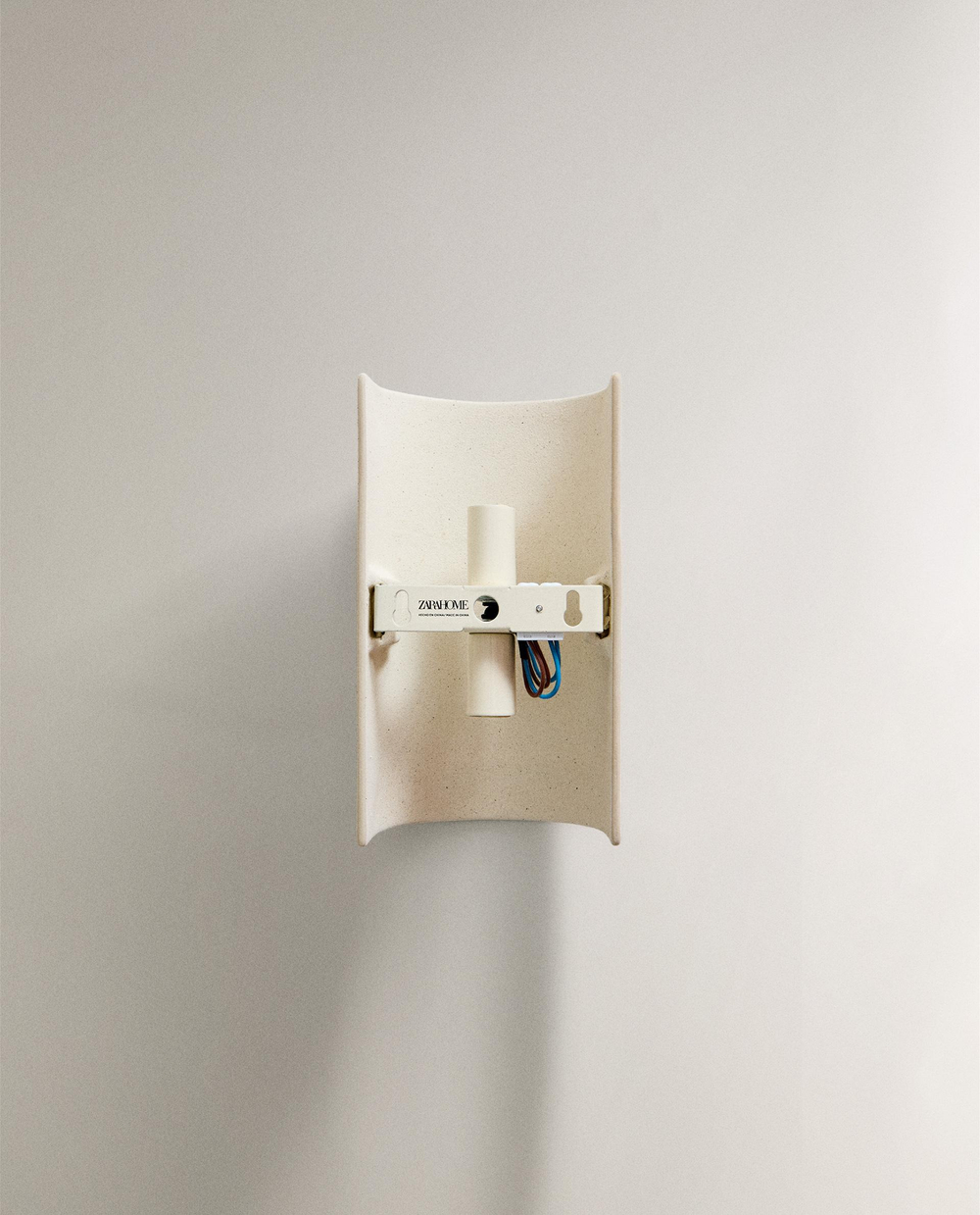 Zara Home Настенный светильник, цвет экрю, 20 см