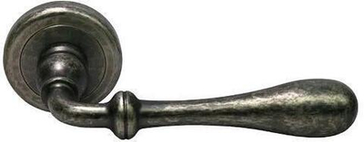 Ручка дверная "MARY" CC-2 серебро старое матовое