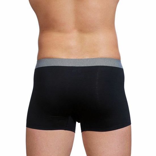 Мужские трусы боксеры черные Sergio Dallini SD2906-1