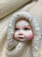 Ткань пальтовая букле (Италия) 48% меринос 13% альпака 26% вискоза 13% п/ам ш-120 см отрез 1,9 м