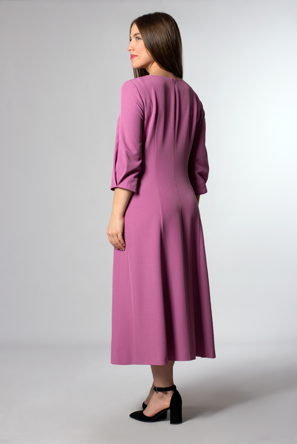 Повседневное платье 4221АП, цикломен #326Цик054221АП