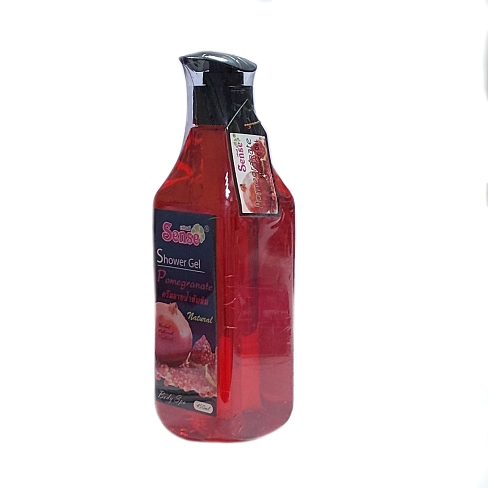 Гель для душа гранат Sence Natural Pomegranate Shower Gel, 450 мл.