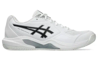 Мужские кроссовки теннисные Asics Gel-Dedicate 9 Clay - white/black