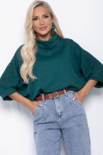 Блуза Барбара (зеленая) Б10986 LT Collection