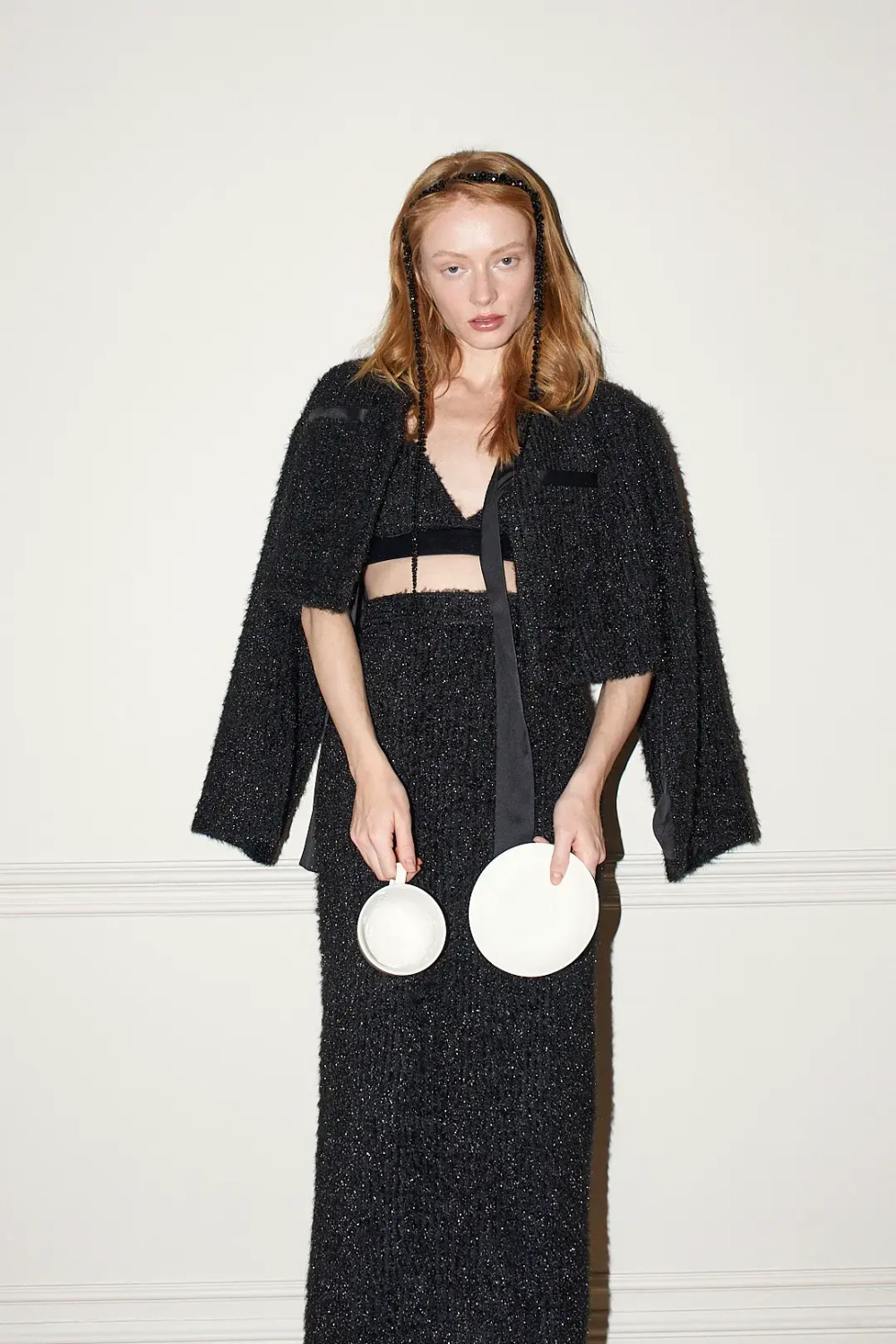 Пушистый топ-бра