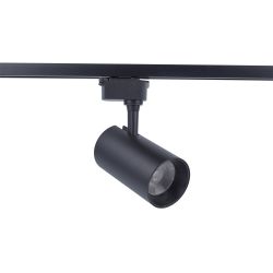 ULB-Q230 28W-4000К BLACK Светильник-прожектор светодиодный трековый. 2400 Лм. Белый свет 4000К. Корпус черный. ТМ Volpe