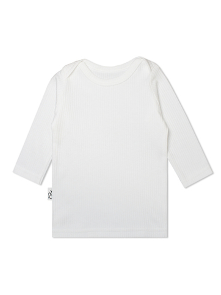 Футболка с длинным рукавом Рубчик Сахар RinaAmari