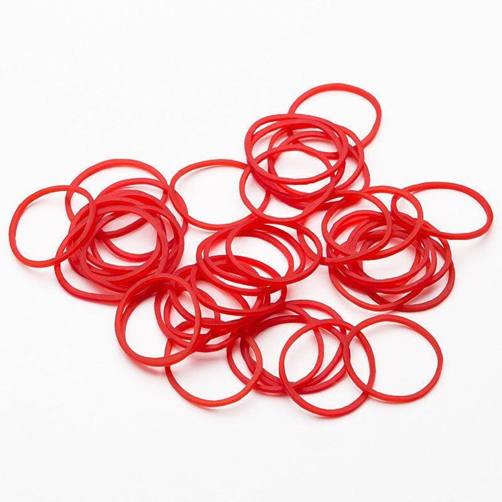 Бандажные резинки EZ Rubber Band Red