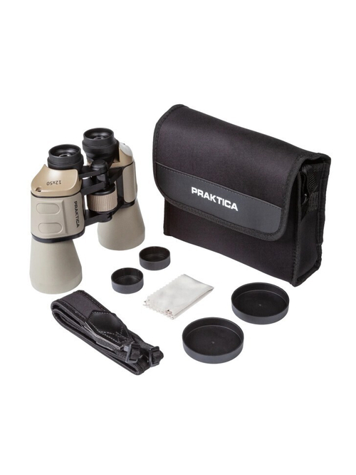 Бинокль Praktica Falcon 12x50, песочный (PRA202)