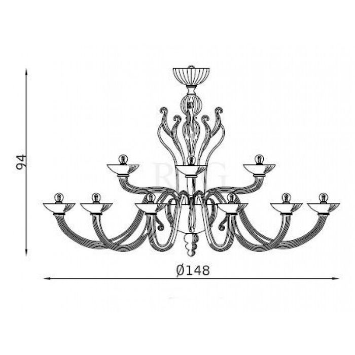 Люстра Zonca Fiore 32370