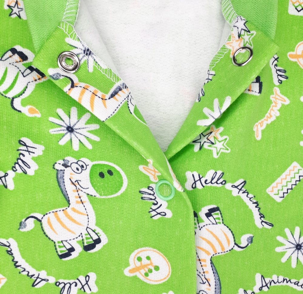 Боди Зебра (зелёный)