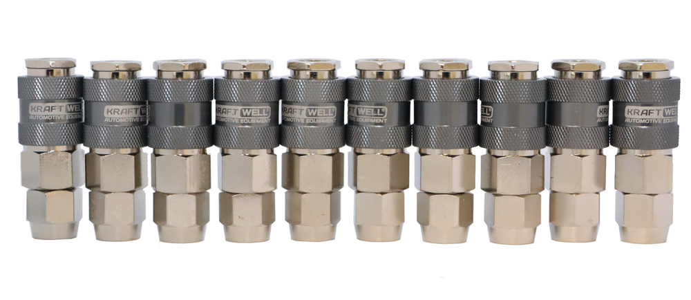 KraftWell KRW-QC0812F-10 БРС "мама" для шланга 8*12 мм, 10 шт