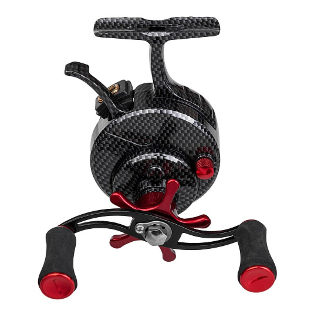 Катушка зимняя Rise Черный графит LH (HS-FCK60-BG-L) Helios