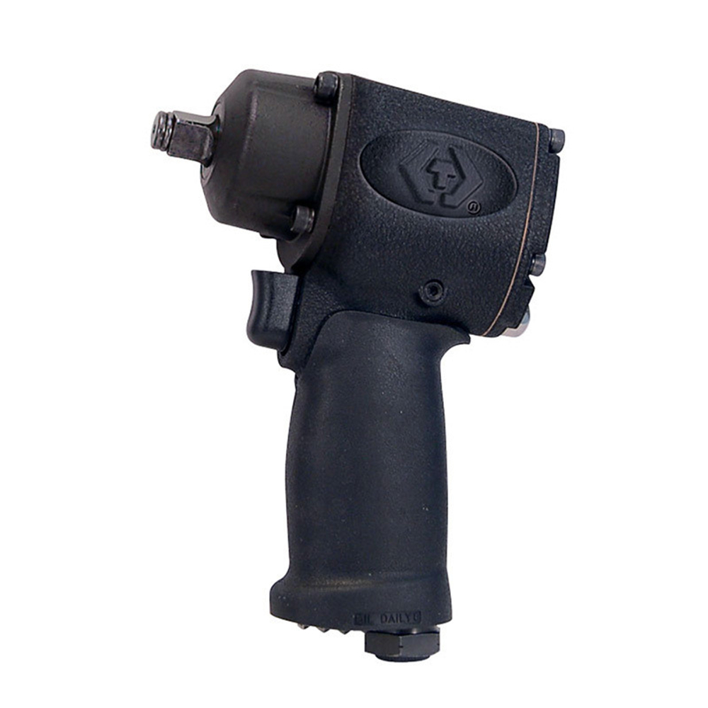 Гайковерт пневматический ударный 1/2&quot;, 610 Нм, компактный KING TONY P33451-045B, в комплекте 3 ударные головки