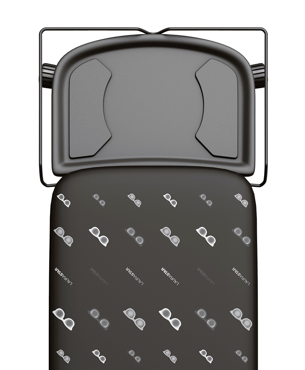 ГЛАДИЛЬНАЯ ДОСКА LAURASTAR COMFORTBOARD BLACK COVER GLASSES