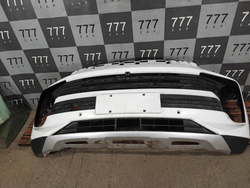 Бампер передний + Решетка бампера + юбка переднего бампера Exeed TXL 21-нв Б/У Оригинал 602001439AADQJ