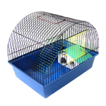 ВАКА клетка для грызунов полукруглая средняя с домиком 385*275*280