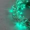 Светодиодная гирлянда с возможностью динамики 20 м., 200 аква LED ламп, 24V., прозрачный силиконовый провод, IP65, Beauty Led (EST200-3W10-1A)