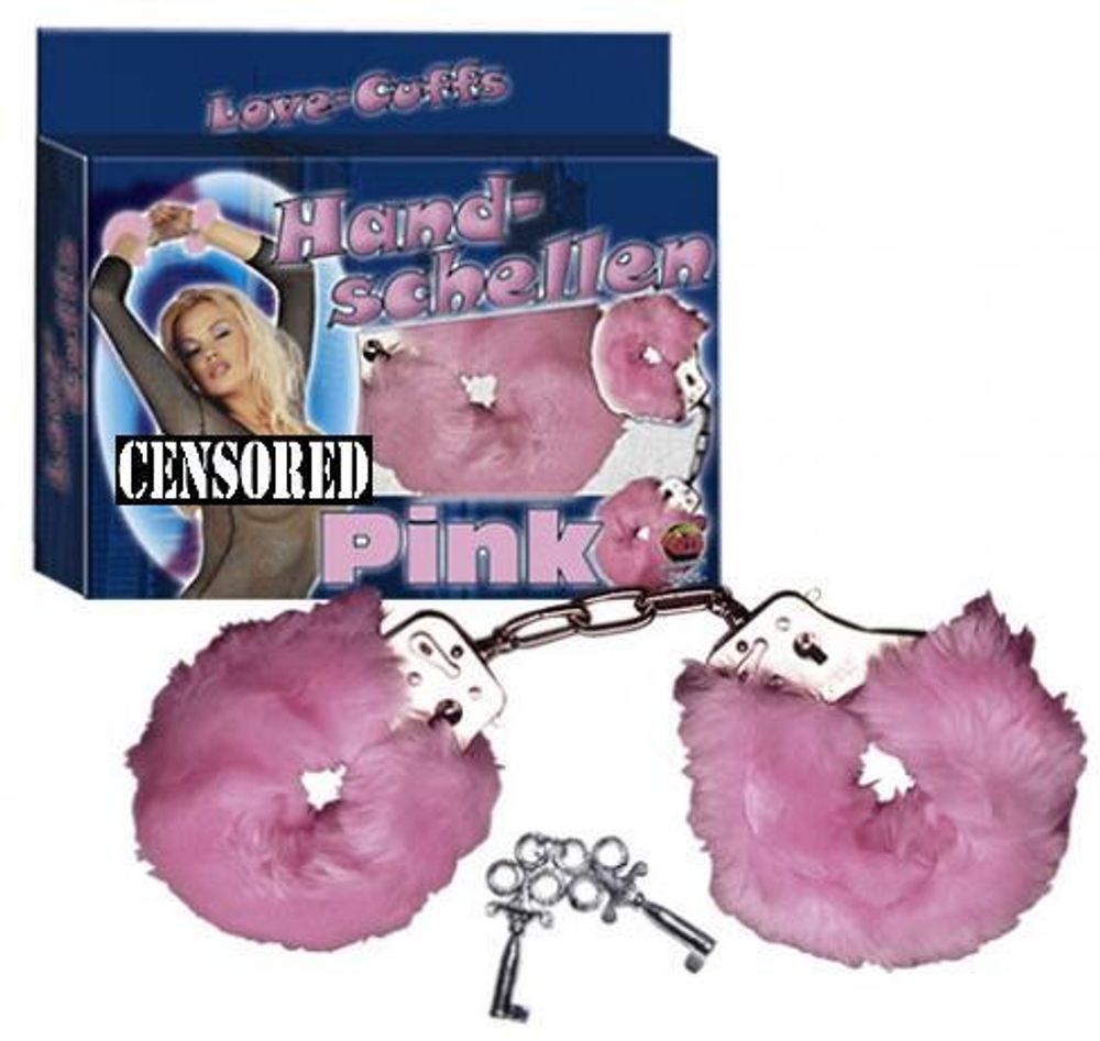 Наручники Hand schellen BDSM розовые