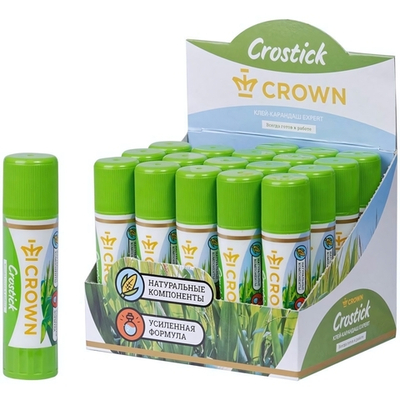 Клей-карандаш 22г. "Expert" (Crown)