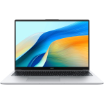 Ноутбук Huawei MateBook D 16 MCLG-X, 16" WUXGA 1920x1200, Core i5 13420H, 16Gb, SSD 512Gb, Intel UHD, NoOS, silver