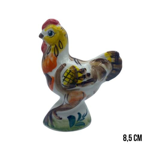 Фигурка Курочка цветная гжель