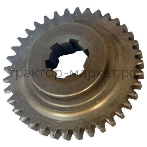 Шестерня дополнительной передачи подвижная 37/19/6 Уралец/Синтай