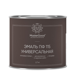 Эмаль MasterGood ПФ-115, алкидная, глянцевая