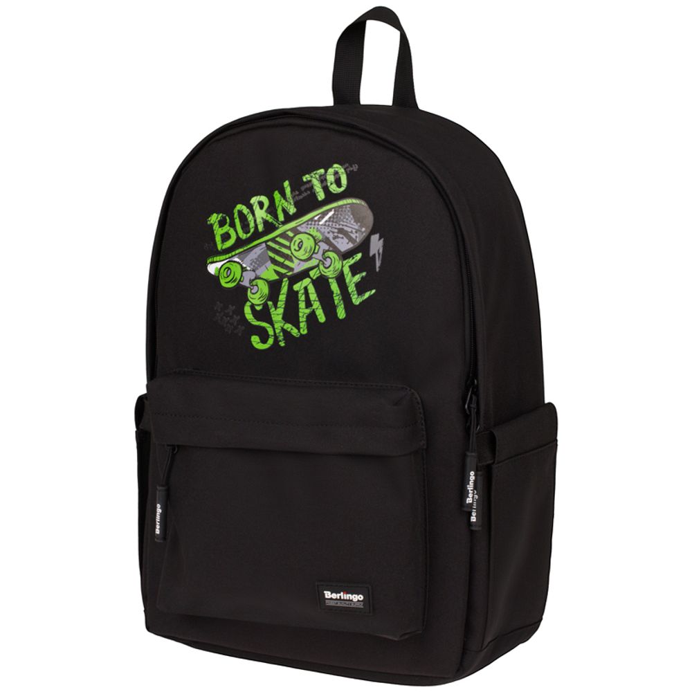 Рюкзак Berlingo Casual Skate board 39,5*27*13см, 500 гр., 1отд. 3карм, уплотненная спинка