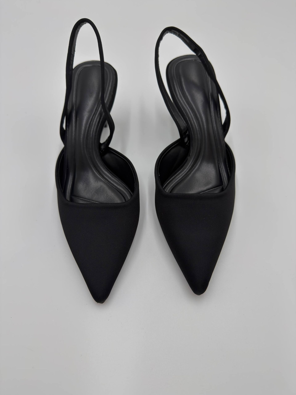 Туфли женские текстиль арт. 86-8 цвет "чёрный"