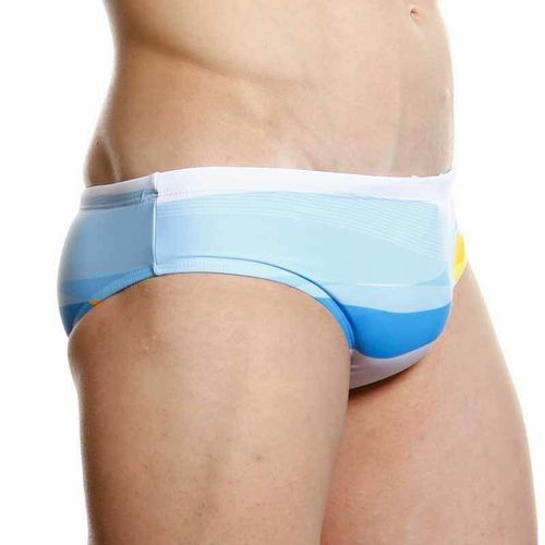 Мужские плавки белые Aussiebum Sunga Lowrider Blade