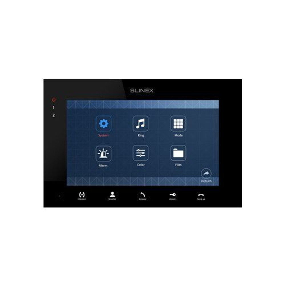 Видеодомофон Slinex SQ-07MTHD, цветной сенсорный экран 7 дюймов, поддержка AHD/TVI/CVI