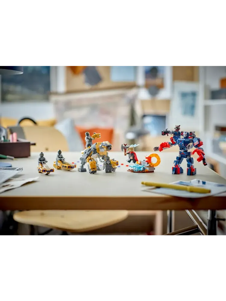 Конструктор Marvel 76322 Мстители: Финал. Тор против Читаури