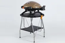 Портативный газовый гриль O-Grill 900MT bicolor black-gold + адаптер А, 1 горелка