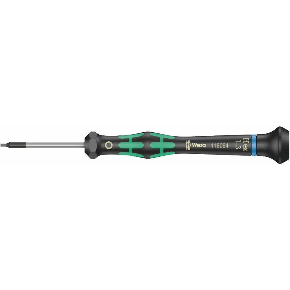 Шестигранная отвертка для электронщиков Kraftform Micro HEX 2,0х60 мм WERA 05118068001