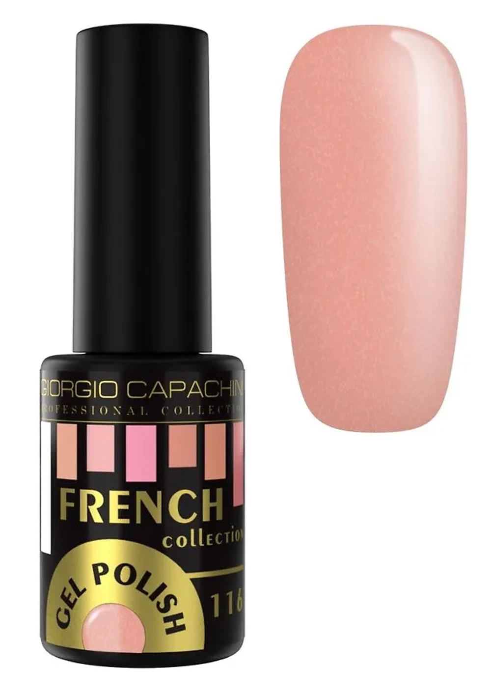 Гель-лак трехфазный French GC 7 мл №116