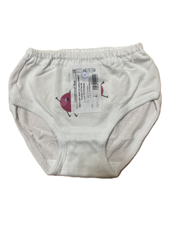 Трусы на девочку из кулирки (100% хлопок) с принтом на рост 86 см