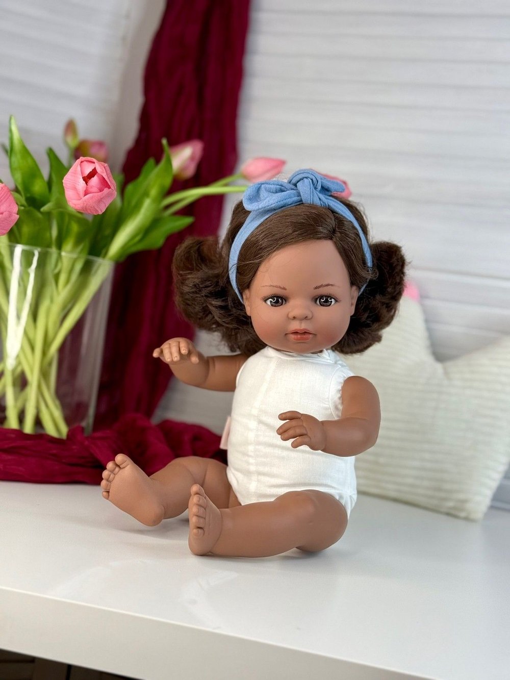 Кукла Berjuan мягконабивная 38см Sani Baby (3043)