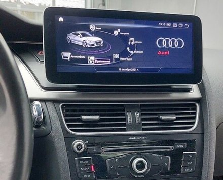 Магнитола Audi A4 B8, A5 (8T) 2007-2015 (MMI 3G) - Radiola RDL-8201MMI монитор 10.25", Android 12, 8+128Гб, CarPlay, 4G SIM-слот